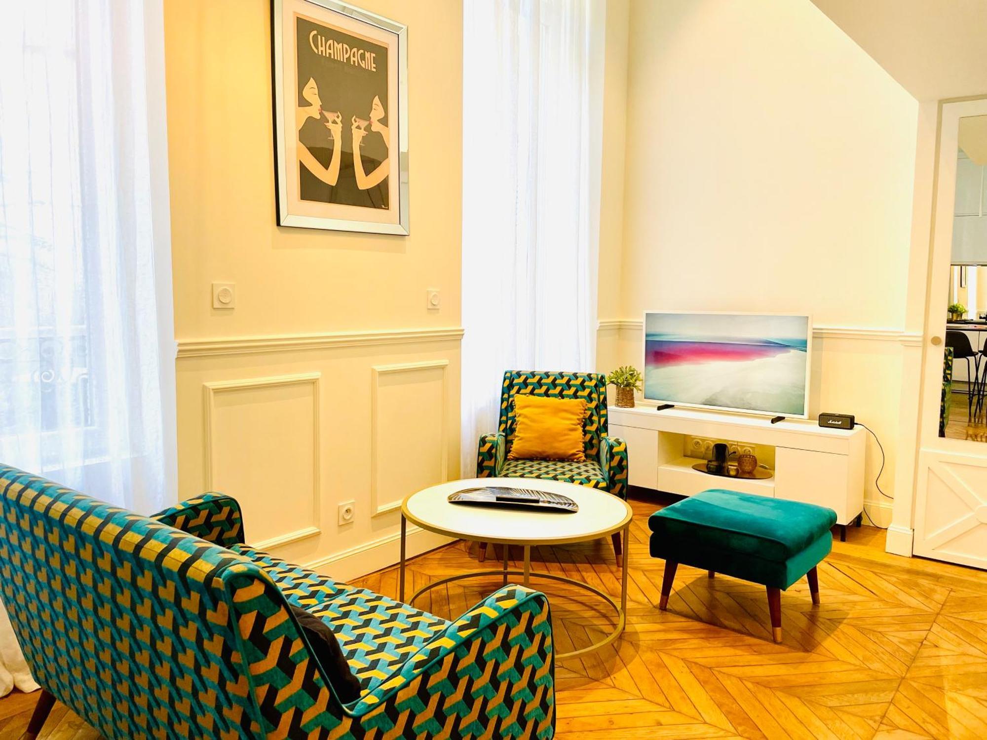 Appartements De Charme Du General Leclerc - Place D'Erlon - Hypercentre - Gare - แร็งส์ ภายนอก รูปภาพ